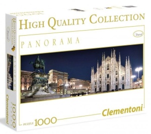 Clementoni puzzle 1000 elementów Włochy Milano - panorama