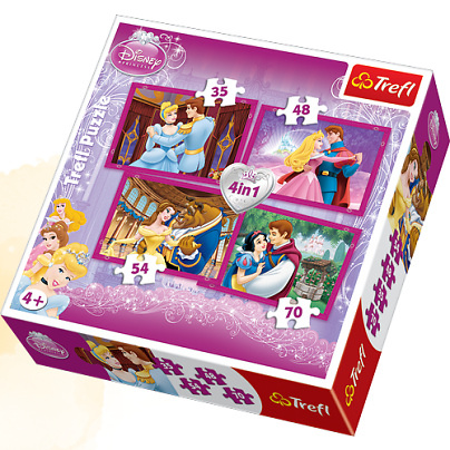 Piękna i Bestia - Puzzle Trefl